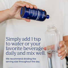 Trace Minerals 40,000 Volts athlete hydrating during a workout.