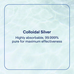 Trace Minerals Colloidal Silver liquid clarity shows amber solution for easy use