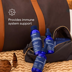 Trace Minerals Colloidal Silver packaging on display for shelf appeal