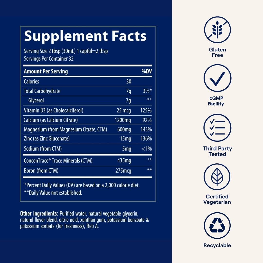 Trace Minerals measuring-scoop ready for a 1–2 tbsp daily dose.