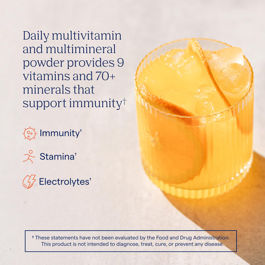 Trace Minerals Power Pak orange blast packets for on the go mineral and vitamin support