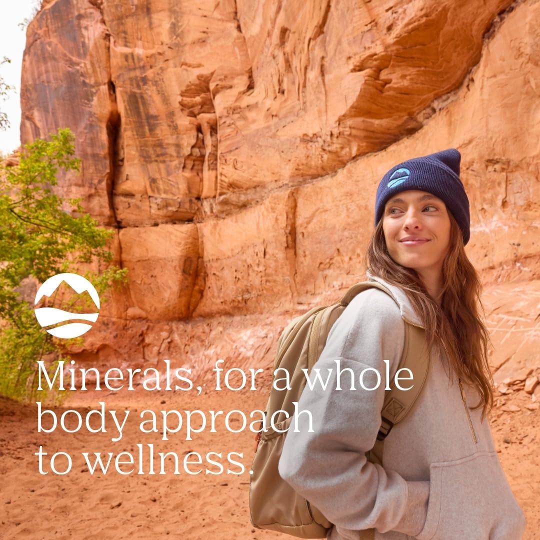 Trace Minerals Shilajit Gummies serving setup supports daily wellness routine.