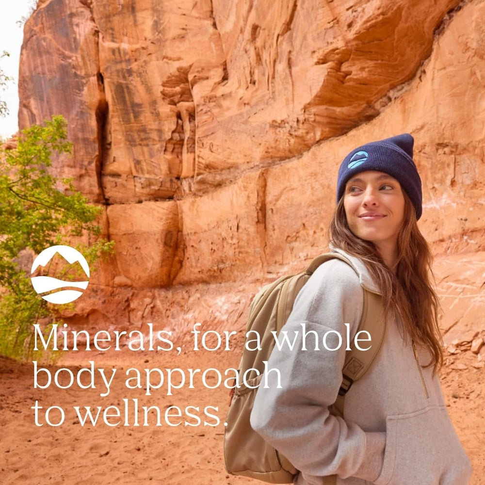 Trace Minerals Shilajit Gummies serving setup supports daily wellness routine.
