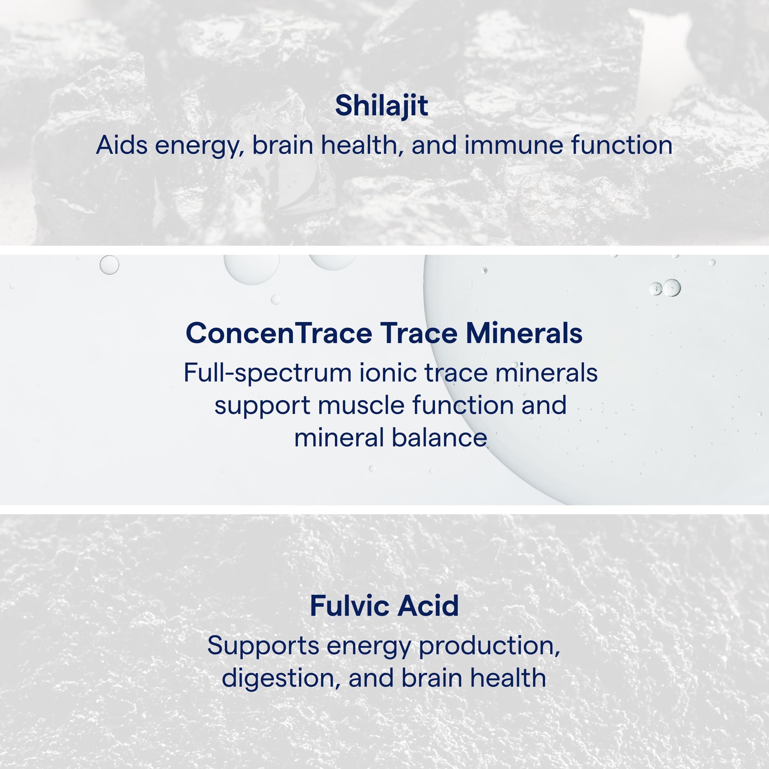 Trace Minerals Shilajit Honey Stick serving ready to enjoy for digestive wellness.
