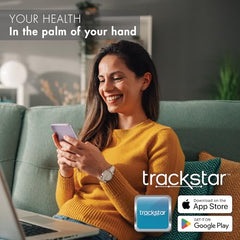 Trackstar illuminated display enabling clear readings in low light