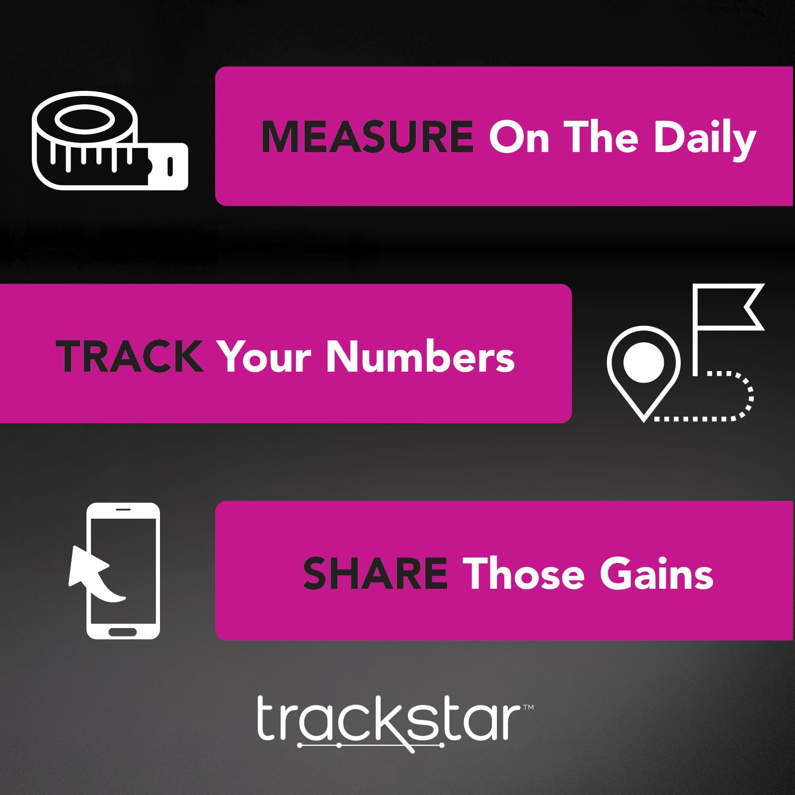 Trackstar test strips pack ready for daily monitoring