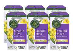 Traditional Medicinals Smooth Move bottle with organic and non-GMO credentials for gentle digestive support.