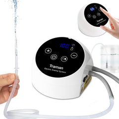TRAMAN Enema Kit pump water-flow for smooth at-home sessions