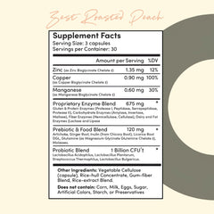 Tranont Zest gluten-free, nut-free, soy-free badge communicates dietary suitability