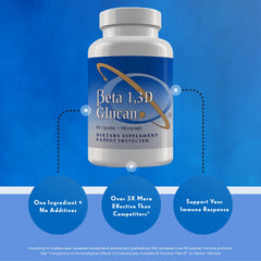 Transfer Point beta-glucan powder close-up emphasizes purity for versatile use