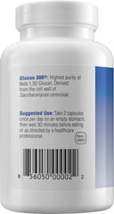 Transfer Point glucan powder capsule being opened for easy mixing with food.