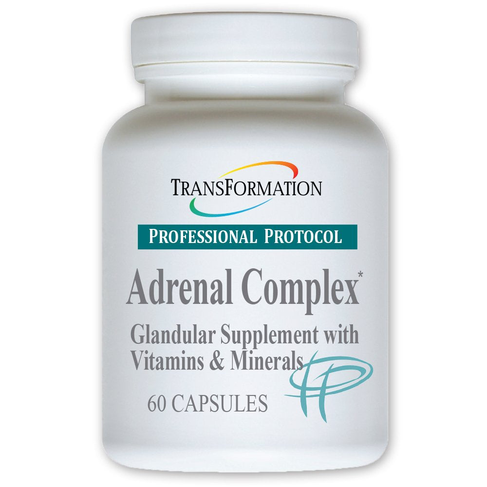 TRANSFORMATION Adrenal Complex bottle front for daily wellness support