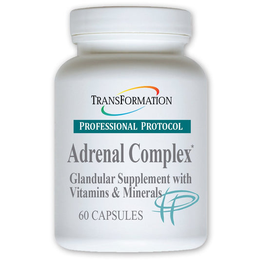 TRANSFORMATION Adrenal Complex bottle front for daily wellness support