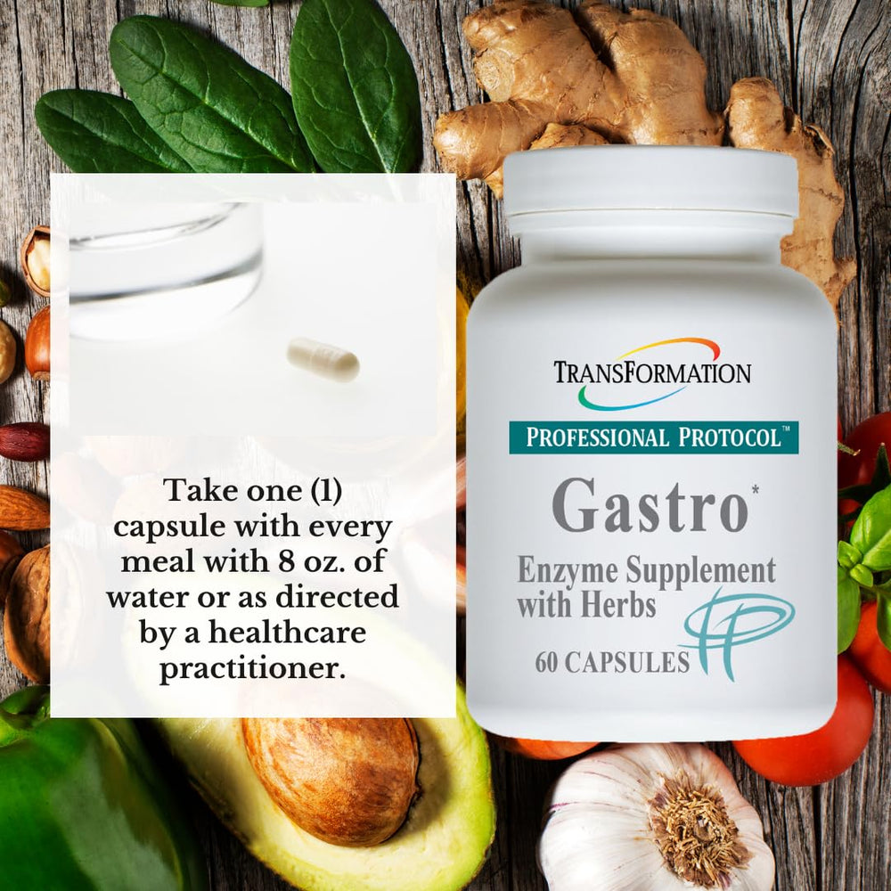TRANSFORMATION Genesis Herbal Blend with ginger and peppermint for gentle gut relief.