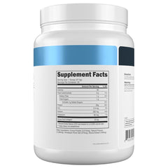 Transparent Labs collagen powder blended into a smoothie setup