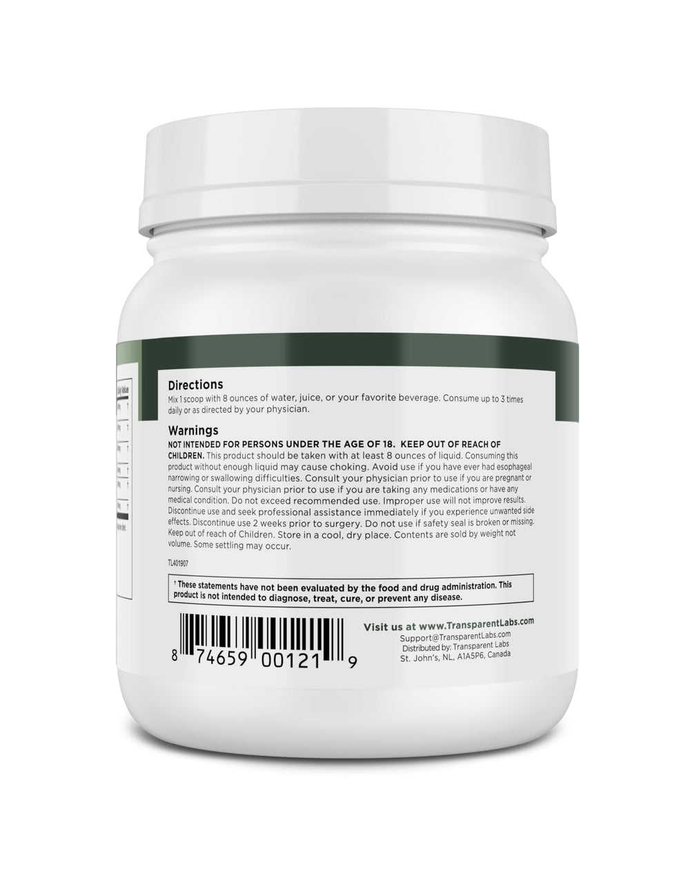Powder blends easily into beverages for quick daily nourishment.