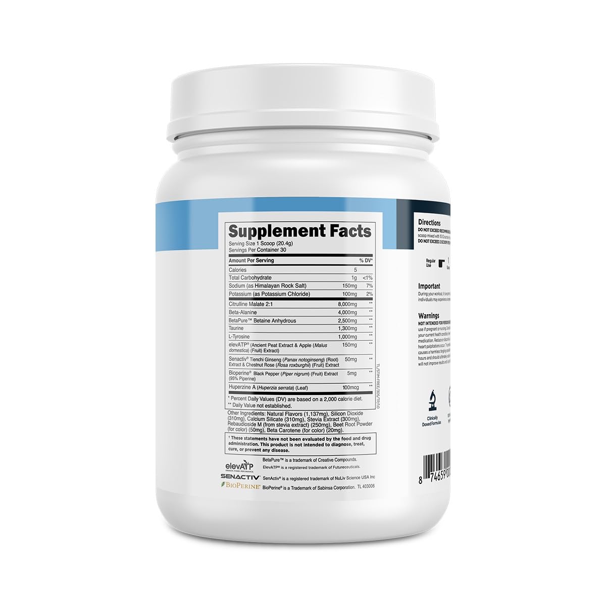 Tropical Punch flavor visual with vibrant color suggesting refreshing taste of Stim-Free.
