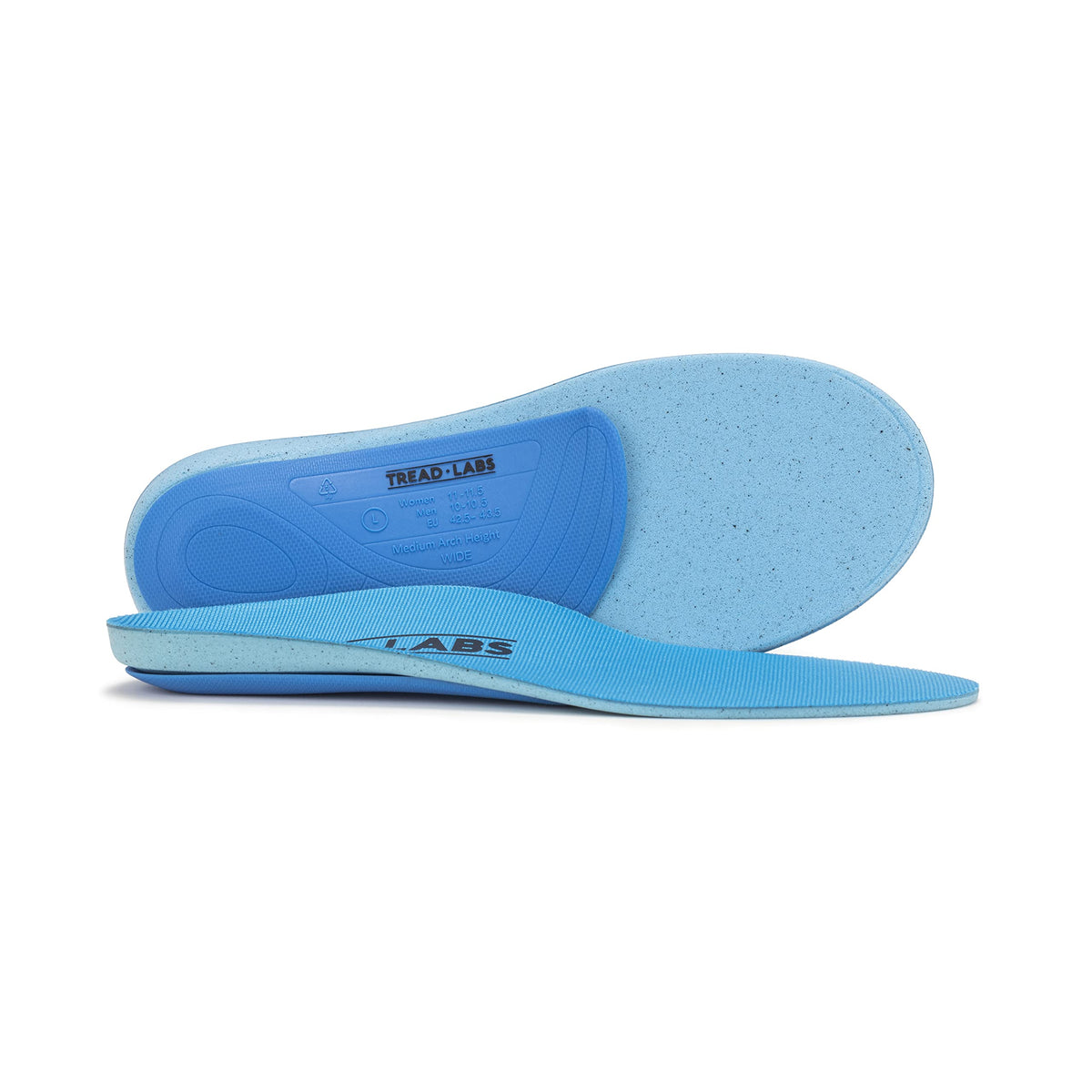 Tread Labs Pace insoles wide-foot arch support for all-day stability.