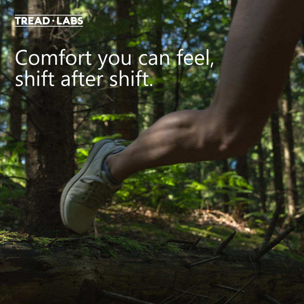 Tread Labs Ramble unisex insole in use for versatile daily support