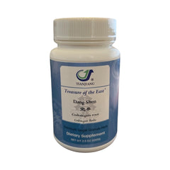 Treasure of the East codonopsis granules in 100g jar for convenient daily use.