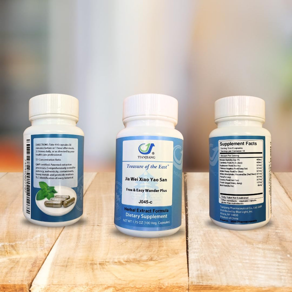 Treasure of the East Wanderer Plus capsules ready for an evening routine