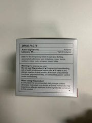 Final close-up of cream being spread for soothing effect