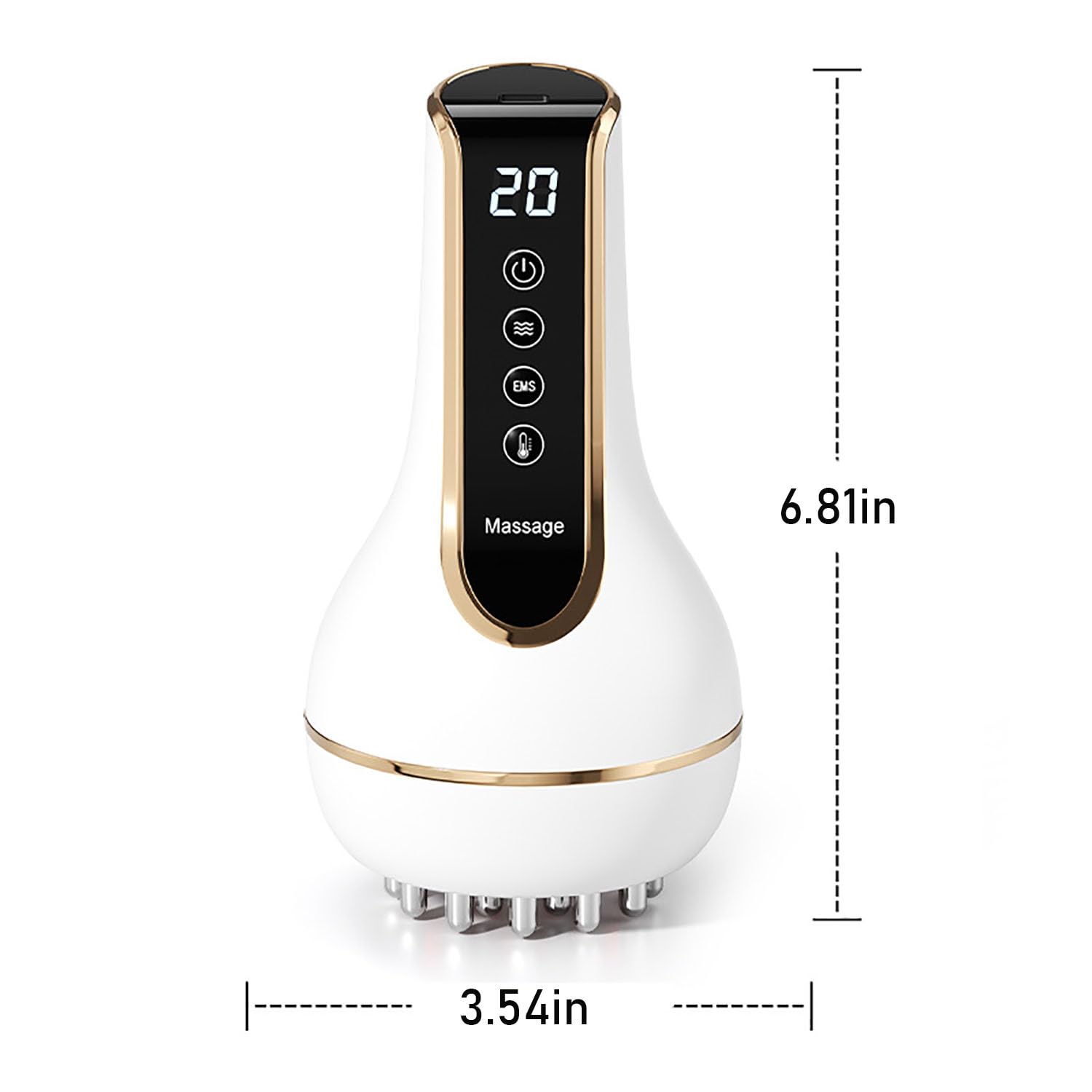 Treayes compact portable massager for on the go