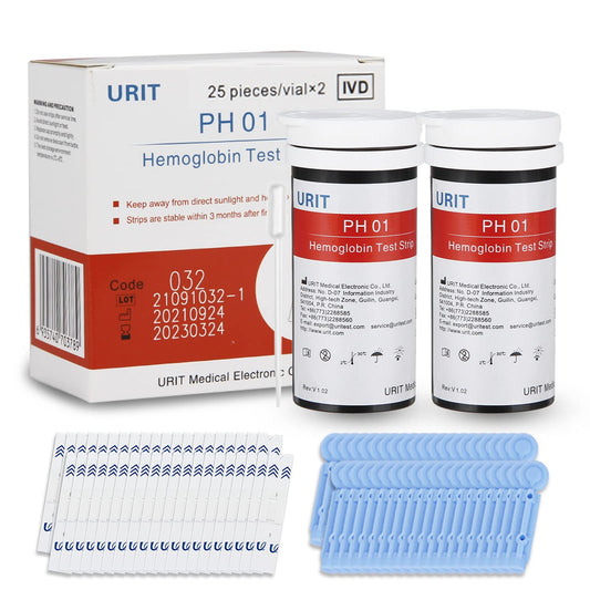 Treehouse Lab hemoglobin test strips pack shot for easy at-home monitoring