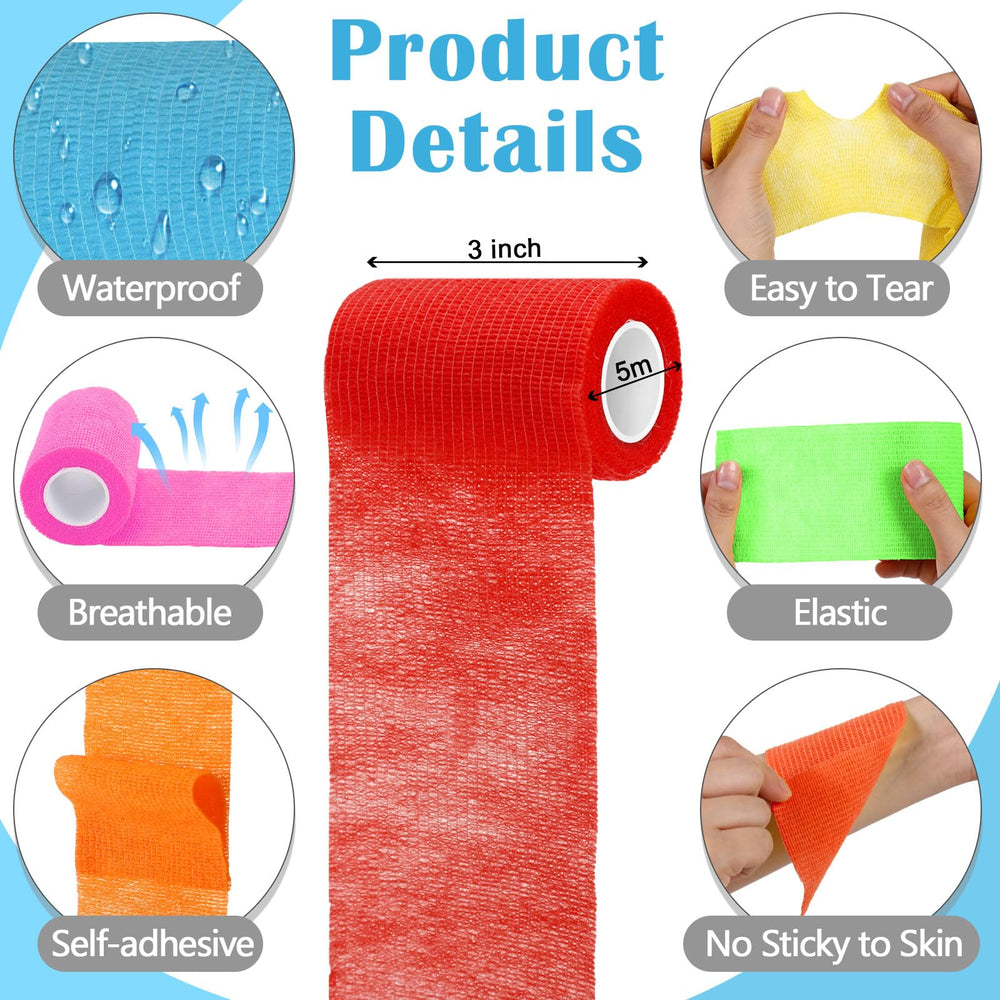 Treela 3in x 5yd wrap for wrists and ankles, dependable protection during activity.