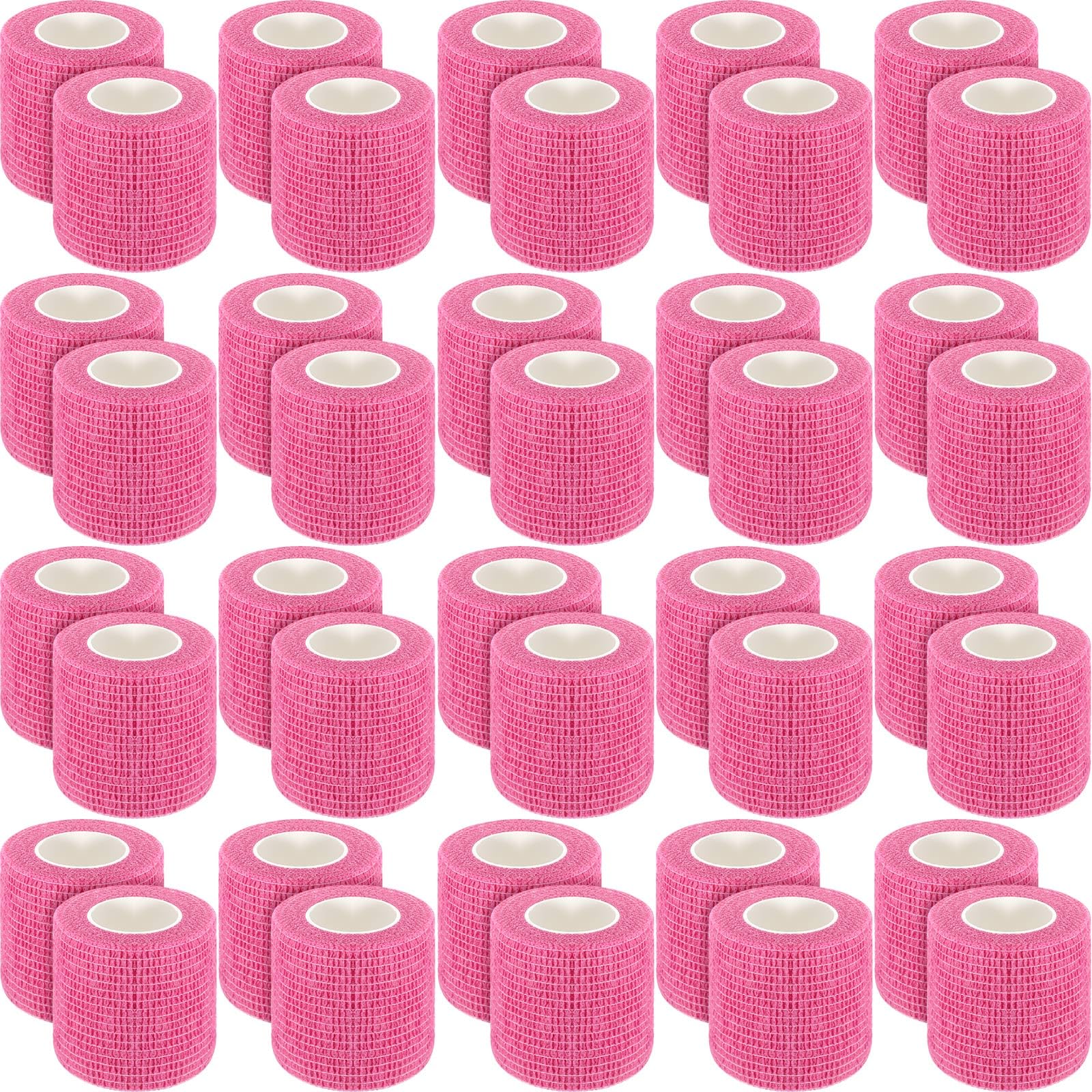 Treela 48-pack self-adhesive wrap bandage bulk for daily use and quick coverage.