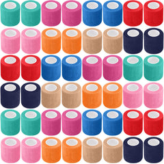 Treela 64-rolls self-adherent bandage wrap in action for secure athletic support