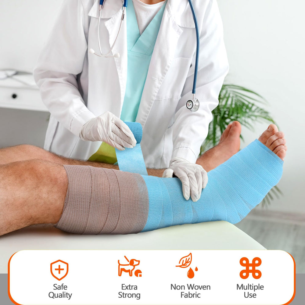 Treela breathable fabric bandage close up shows nonwoven texture