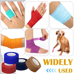 Treela bandage wrap on ankle demonstrates secure flexible coverage during activity.
