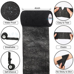 Treela bandage wrap close-up shows breathable self-adhesive fabric.