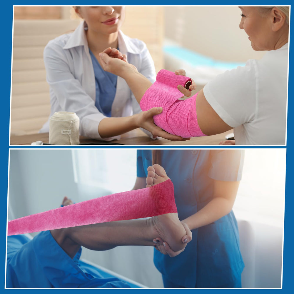 Treela bandage wrap closeup highlighting soft nonwoven material
