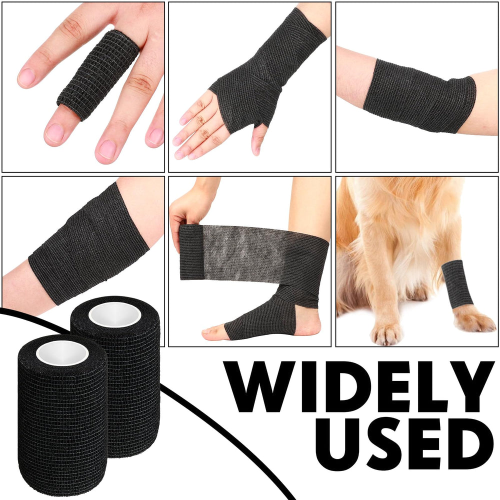 Treela wrap secured on the wrist provides secure, adjustable compression.