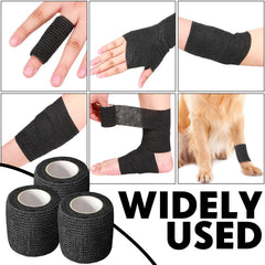 Treela bandage wrap around the wrist for secure, comfortable coverage.