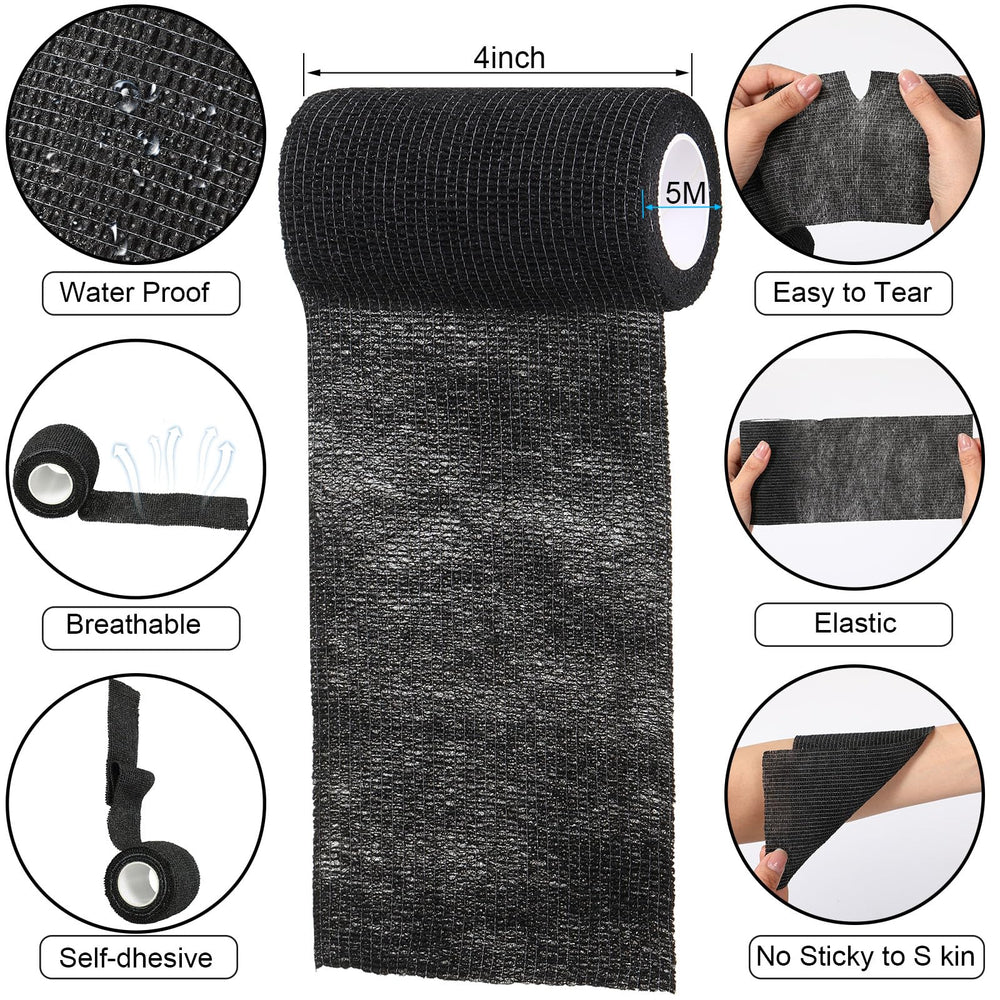 Treela breathable elastic tape with porous fabric for comfortable wear.