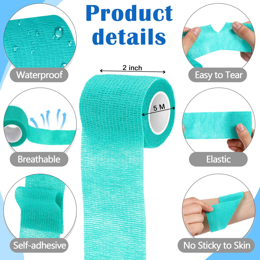 Breathable nonwoven material from Treela bandage wrap for comfortable wear.