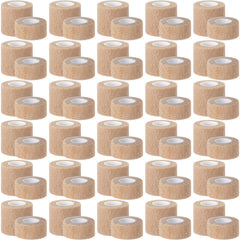 Treela cohesive bandage 1in 5yd nude; breathable wrap for comfortable sport wraps.