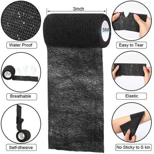 Breathable Treela cohesive bandage fabric feels soft on skin