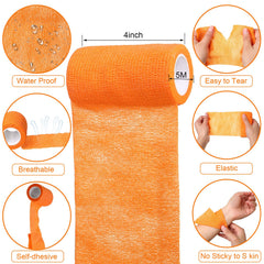 Treela cohesive bandage close-up shows soft breathable fabric for comfortable wear