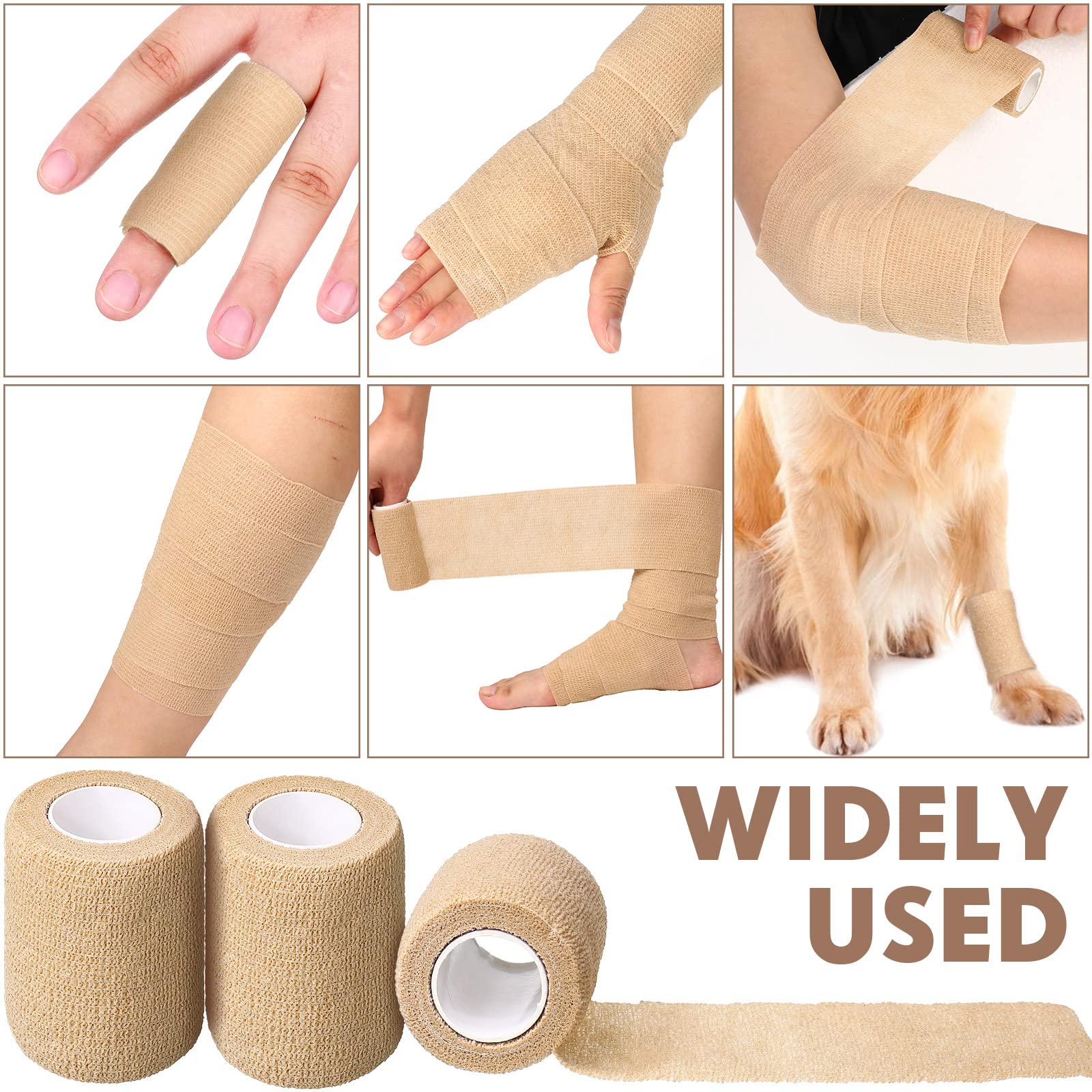 Treela elastic ankle tape offers breathable, easy-to-wrap support.