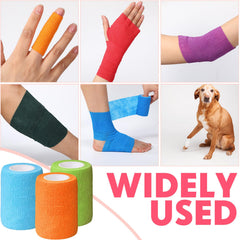 Treela breathable bandage on knee shows flexible, skin-friendly support