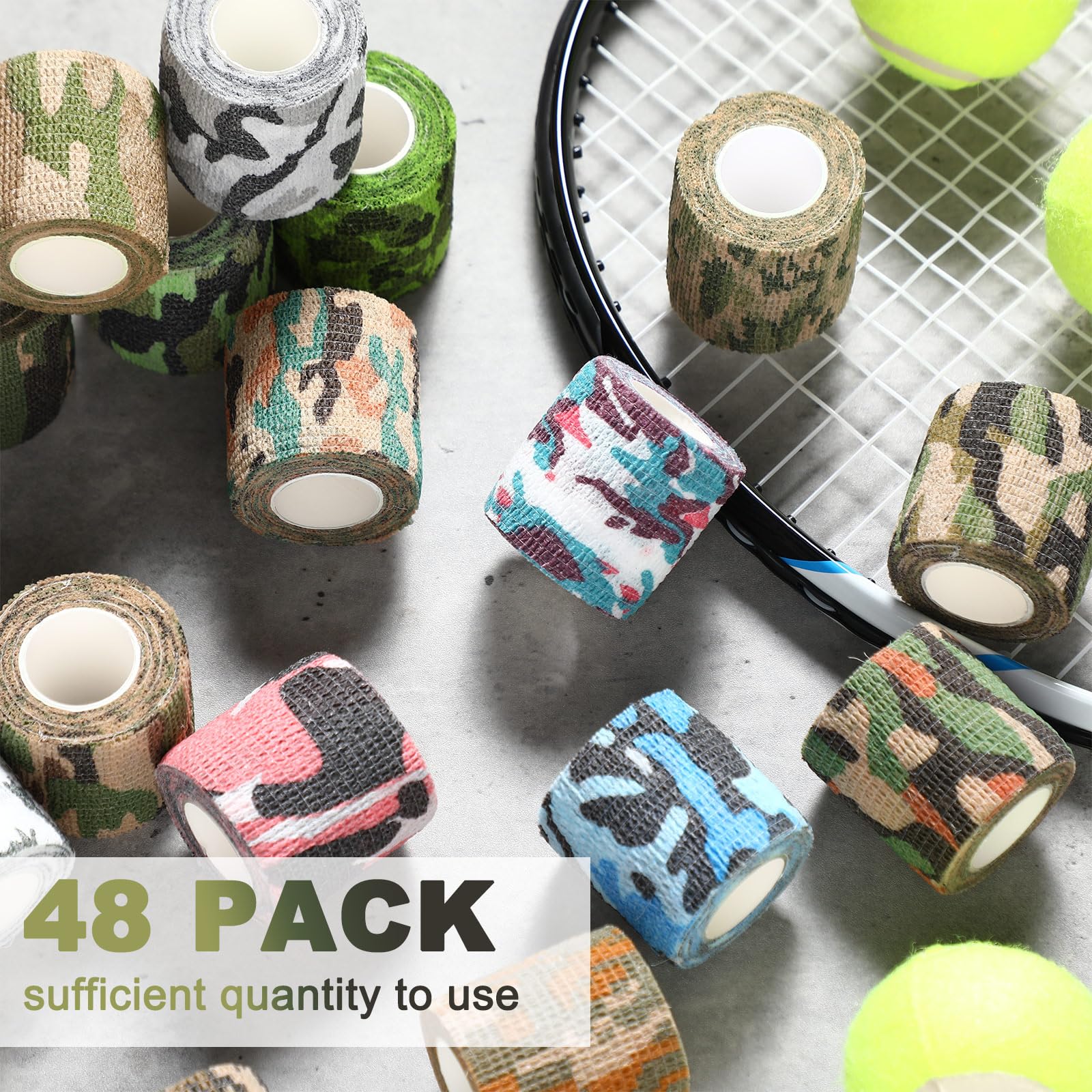 Treela multi-camouflage bandage pack suitable for sports and first aid.