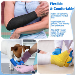 Treela pet bandage wrap suitable for dogs and cats in light support use.
