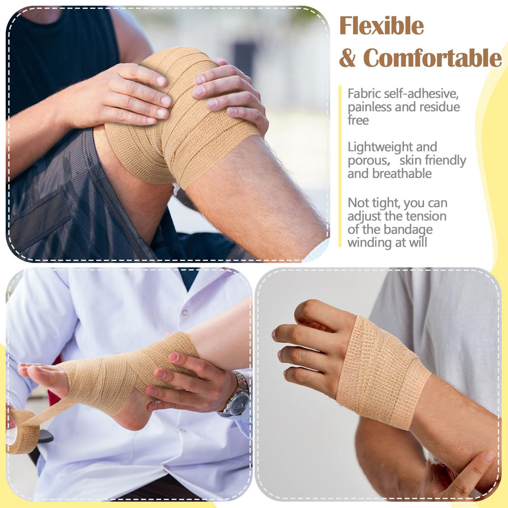 Treela bandages support wounds and swelling while staying in place.