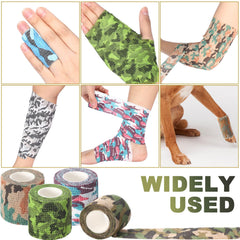 Treela porous fabric bandage is soft and hand-tearable for easy use.