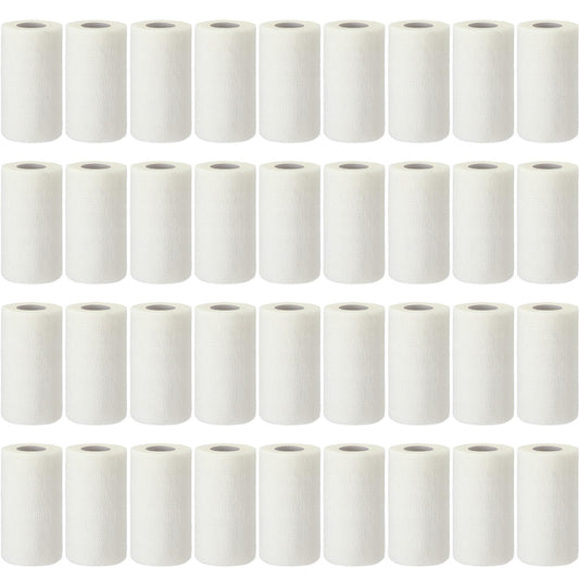Treela self-adherent bandage wrap in white, 4in x 5yd, secure breathable support.