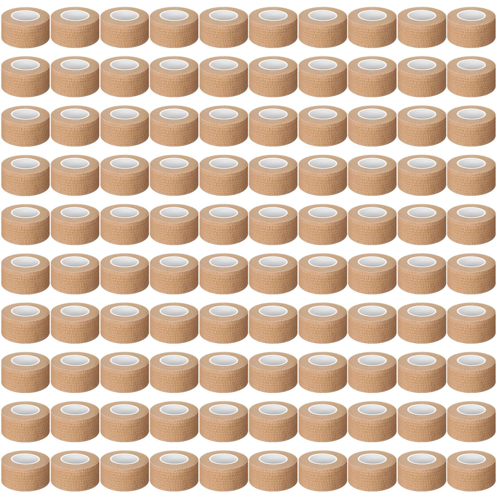 Treela self-adhesive bandage wrap nude, 1in x 5yd, for quick wraps and support.